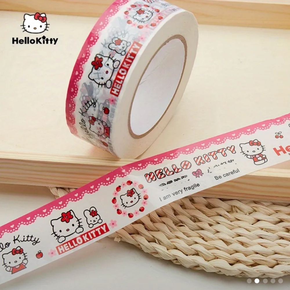 Hello Kitty packing tape | be careful | each $15
